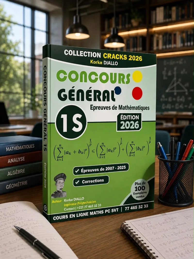 CONCOURS GENERAL DE MATHS - 1S