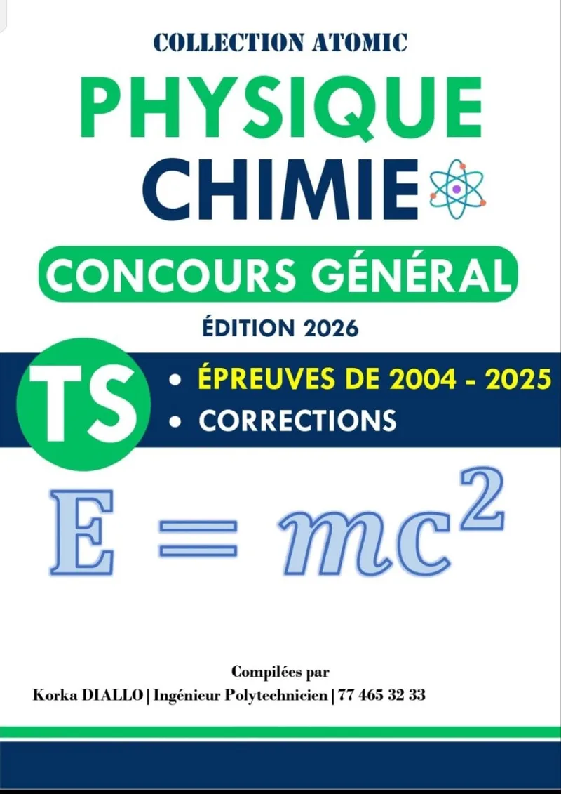 CONCOURS GENERAL PC - TERMINALES S