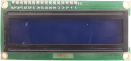 Écran LCD1602, rétroéclairage gris, 5 V