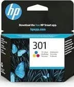 HP 301 Cartouche d’Encre Trois Couleurs Authentique (CH562EE), Cyan/Magenta/Jaune