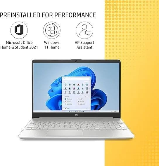 HP 15S-FQ5295NIA CORE I5 12TH 8GB/512GB SSD 15 POUCE