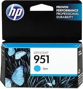CARTOUCHE HP-951 BLEU JAUNE ROUGE