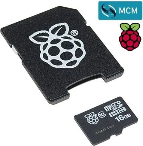 Cartes MicroSD NOOBS pré-installées par Raspberry Pi