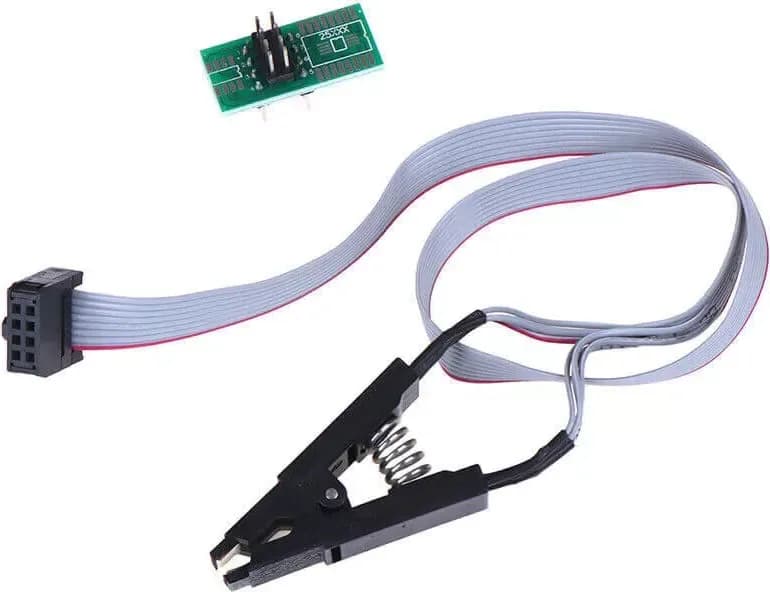 Clip de programme de test SPI BIOS FLASH sans démontage SOP8 24°C 93°C 25LF