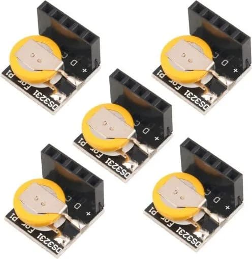 HiLetgo DS3231 Module d’horloge en temps réel RTC haute précision 3.3V / 5V pour Arduino Raspberry Pi