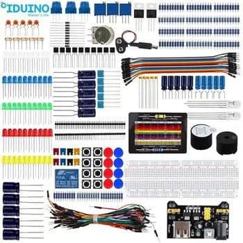 Kit de composants électroniques iduino pour Arduino / Raspberry Pi /