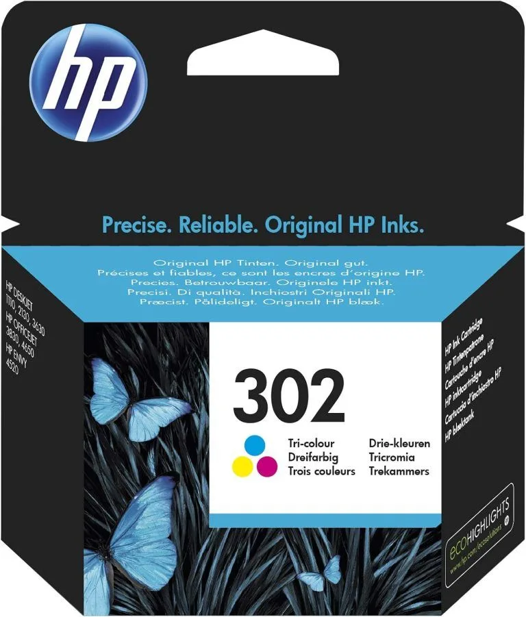 Cartouche d’encre HP 302 trois couleurs