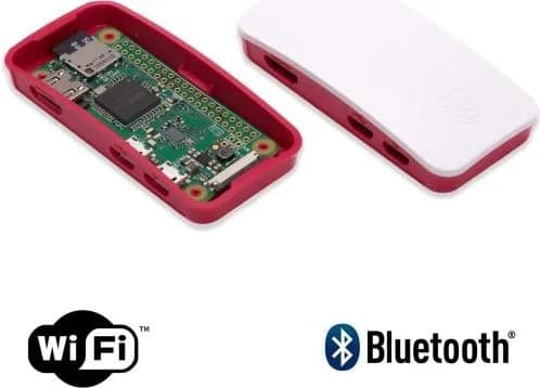 CanaKit Raspberry Pi Zero W (sans fil) avec boîtier officiel et bloc d’alimentation w-k104-v2