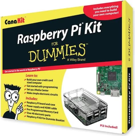 Kit CanaKit Raspberry Pi pour les nuls (Pi 3 inclus)