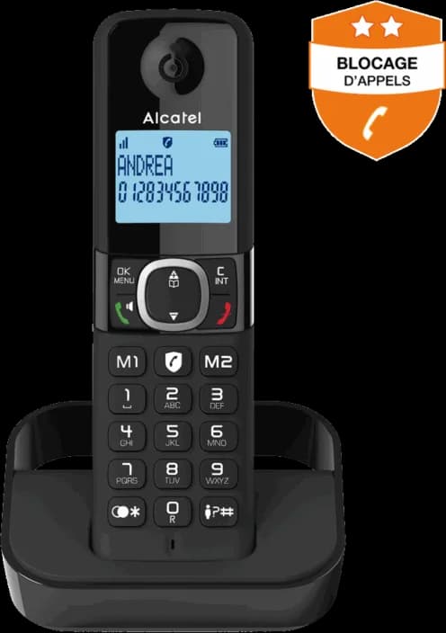 ALCATEL TELEPHONE FIXE F860 PORTATIF
