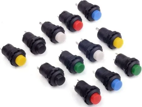 bouton-poussoir à verrouillage automatique 12mm Interrupteur 12 pies