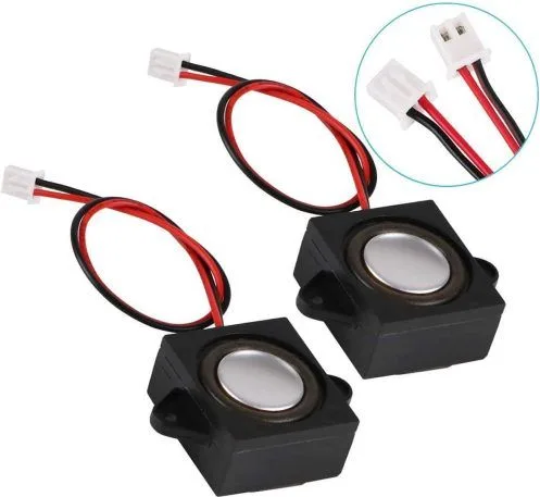 Haut-parleur Arduino 3 Watt 8 Ohm Mini haut-parleur à cavité unique Connecteur de haut-parleur d’une interface un à deux 3.3V 5V