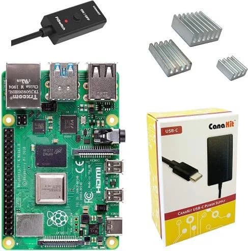 CanaKit Raspberry Pi 4 Basic Kit (8GB RAM)