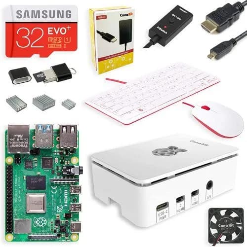 Kit de démarrage de bureau complet CanaKit Raspberry Pi 4