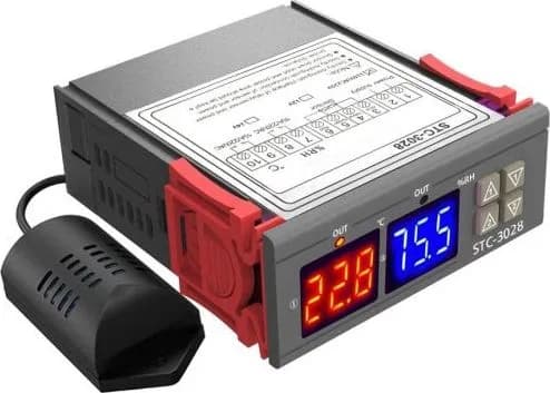 Contrôleur de thermostat d’hygromètre de température et d’humidité