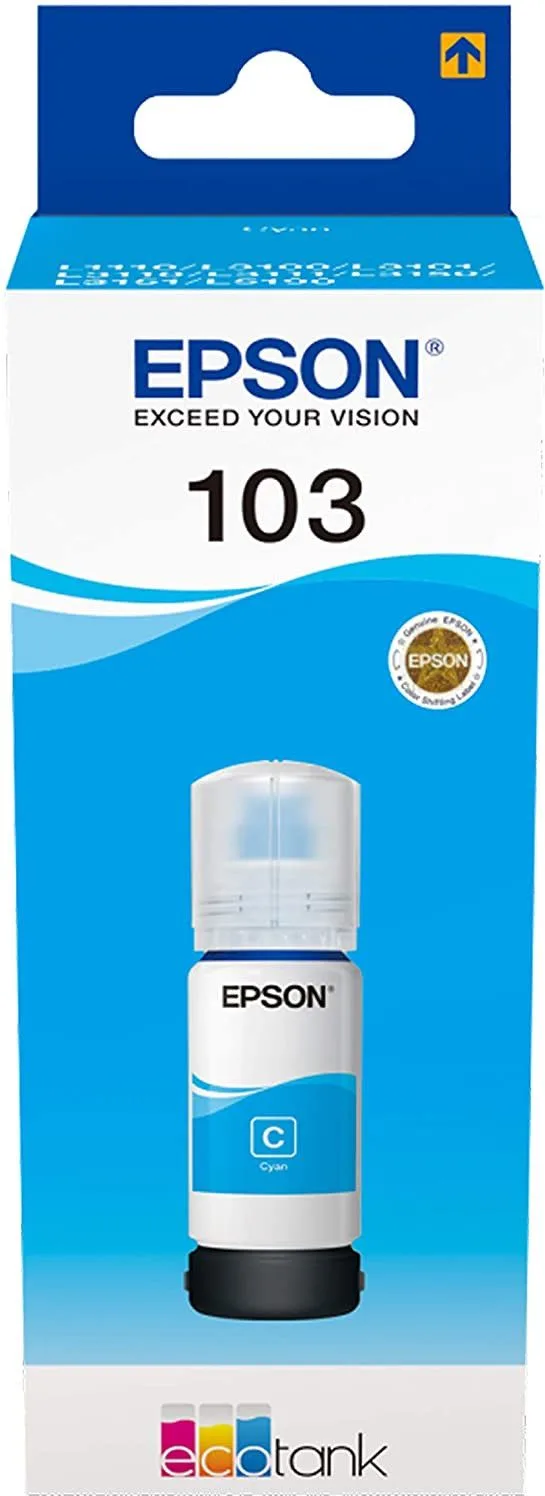 EPSON CARTOUCHE EPSON 103 CYAN ECOTANK