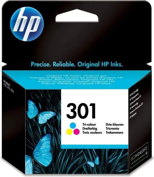 HP CARTOUCHE SIMPLE 301 COULEUR