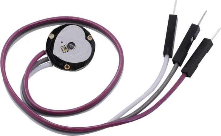 Capteur de fréquence cardiaque sans soudure (violet)