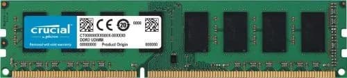 CRUCIAL DDR3 8GB 1600MHZ PC3 DESKTOP