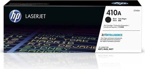 HP 410A (CF410A) Toner Noir, Jaune, Rouge, Bleue Authentique pour HP LaserJet Pro M452/M477
