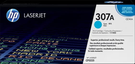 HP 307A (CE741A) Cyan – Original