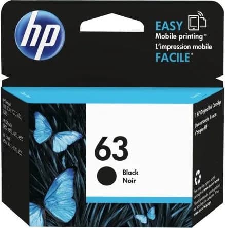 CARTOUCHE HP-63 NOIR