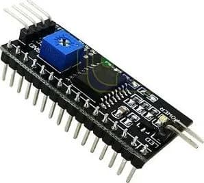 I2C/IIC/TWI Module de carte d’interface série Compatible avec ar-duino LCD 1602 US Ship N50