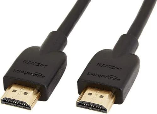 Câble HDMI haute vitesse Amazon Basics (18 Gbit/s, 4K/60 Hz) – 2 metres, noir
