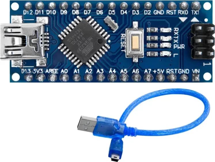 Carte à puce Nano V3.0 CH340, Atmega328P (Mini-USB)