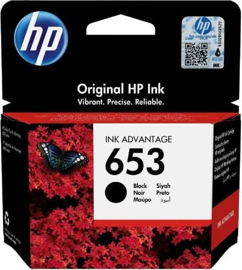 CARTOUCHE HP-653 NOIR