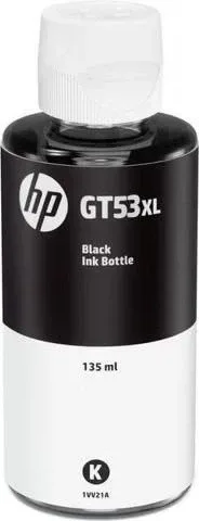 HP GT53XL Noir 135 ml – Bouteille d’Encre Originale pour HP Smart Tank et Ink Tank
